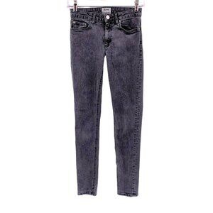 Acne Studios "Skin 5 Used Black" Denim Skinny Jeans Size 26